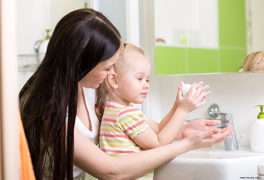 Händewaschen für Kinder – Bedeutung und richtige Vorgehensweise 