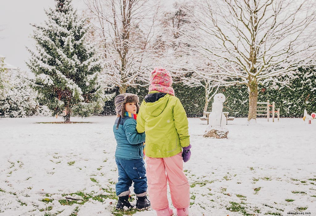 18 spannende Winteraktivitäten für Kinder 