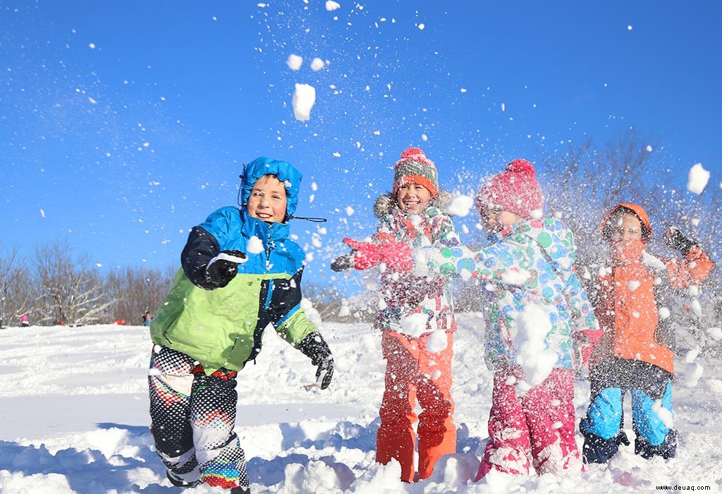 18 spannende Winteraktivitäten für Kinder 