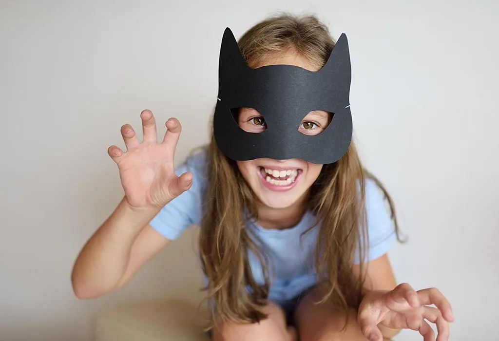 10 Ideen zum Selbermachen von Masken für Kinder 