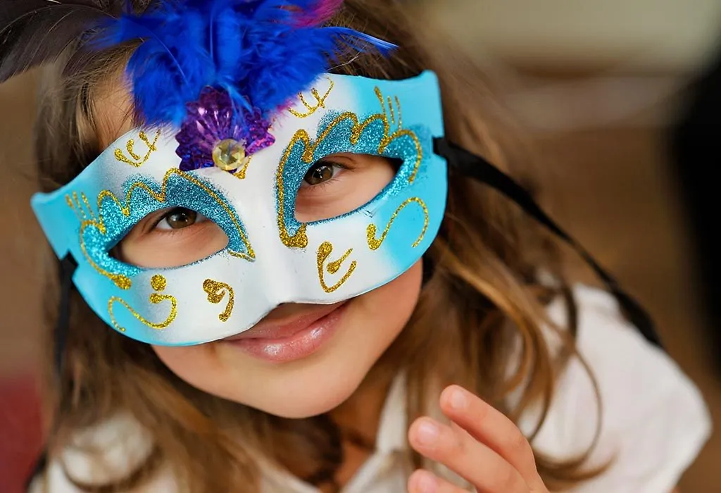 10 Ideen zum Selbermachen von Masken für Kinder 