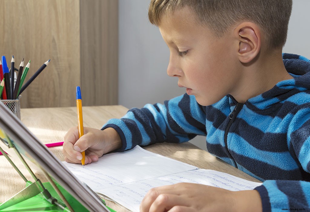 Wie kann man Vorschulkindern und Kindern Schreibschrift beibringen? 