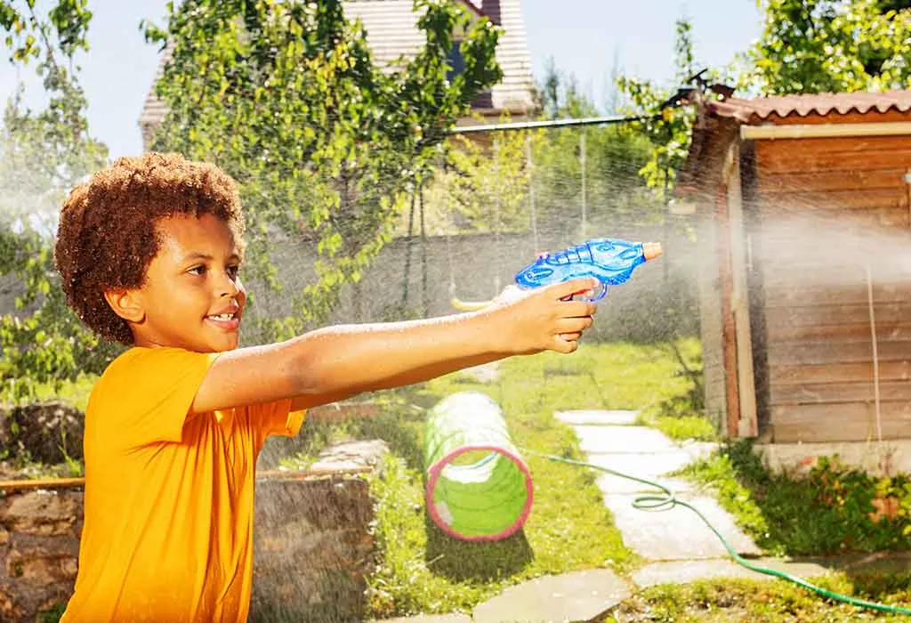 Bunte Holi-Party-Ideen für Kinder 