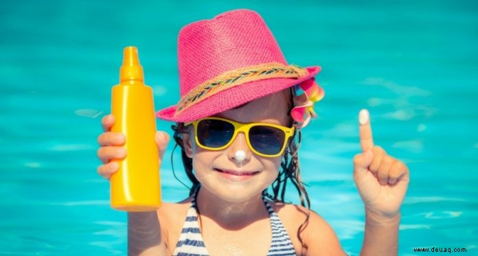 10 gängige Inhaltsstoffe von Sonnenschutzmitteln, die Ihrem Kind schaden können 