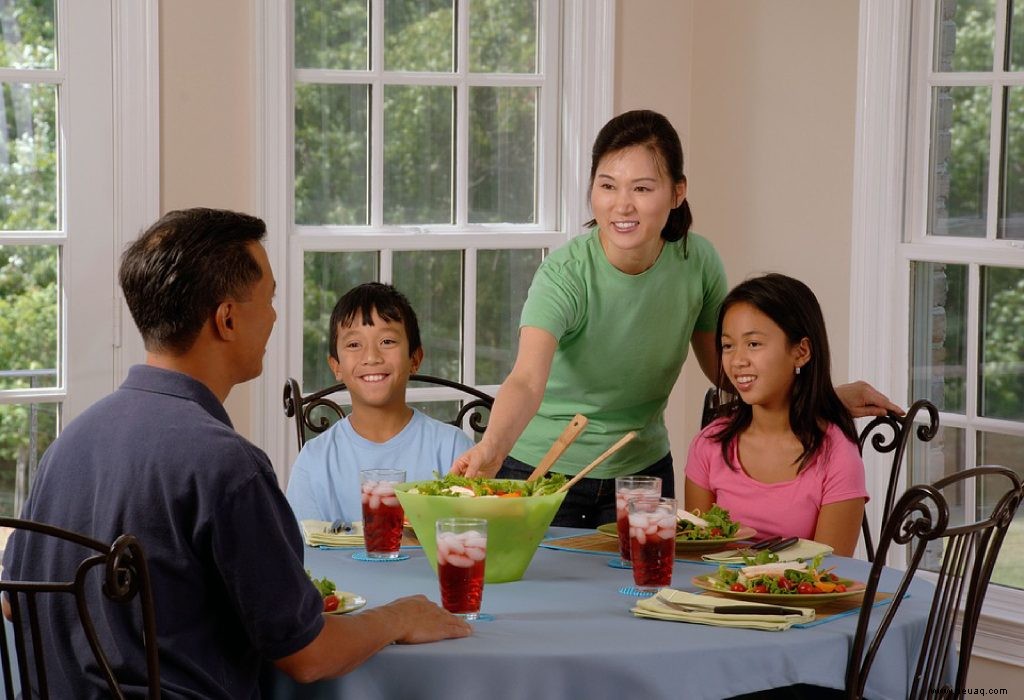 Bindung über die Essenszeit und Spaß für Kinder 