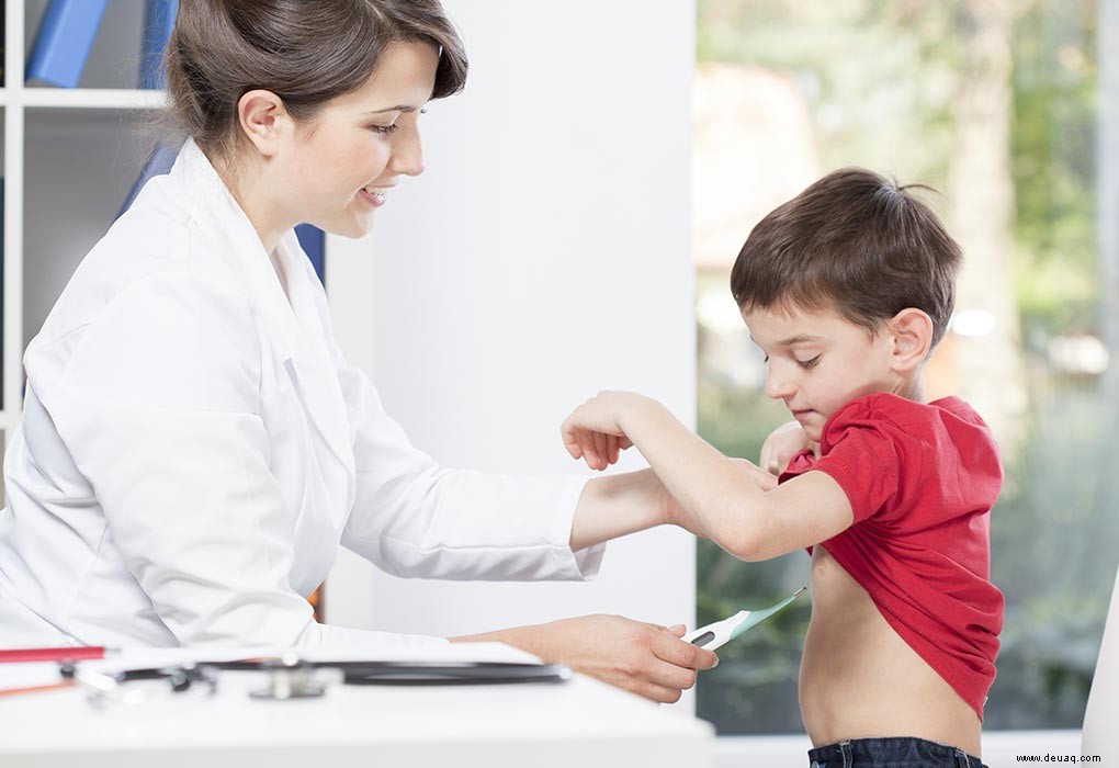 Geschwollene Lymphknoten bei Kindern 