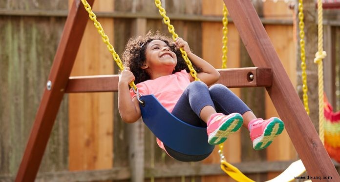 6 wichtige Möglichkeiten, um sicherzustellen, dass Kinder auf einer Schaukel sicher sind 