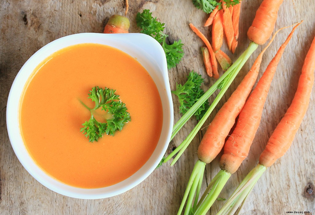 10 einfache und gesunde Karottenrezepte für Kinder 
