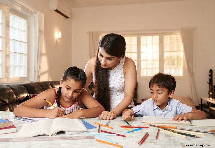 10 Tipps, um Ihre Kinder zu Hause selbst zu unterrichten 