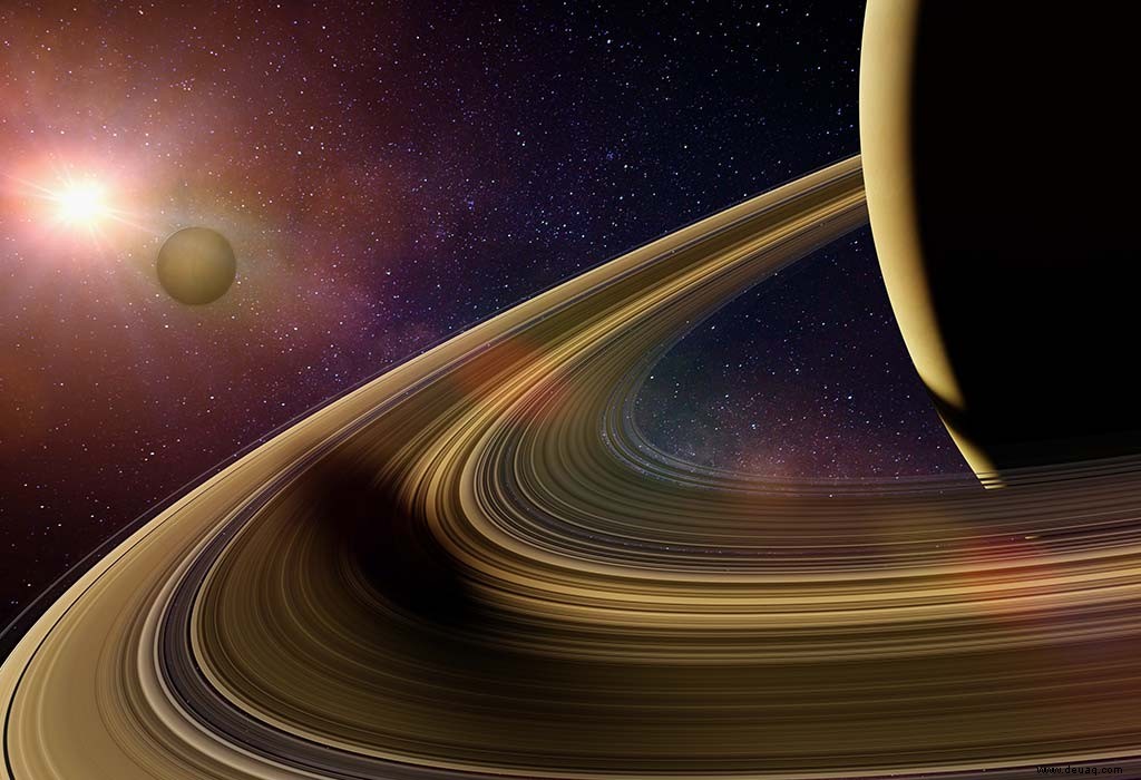 Interessante Saturn-Fakten und Informationen für Kinder 