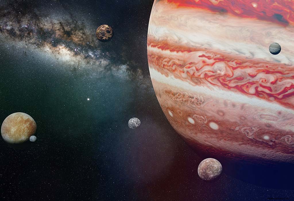 Jupiter Planet Fakten und Informationen für Kinder 