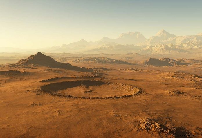 Fakten und Informationen zum Planeten Mars für Kinder 