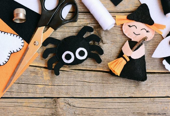 10 schnelle und einfache Halloween-Bastelarbeiten für Kinder 