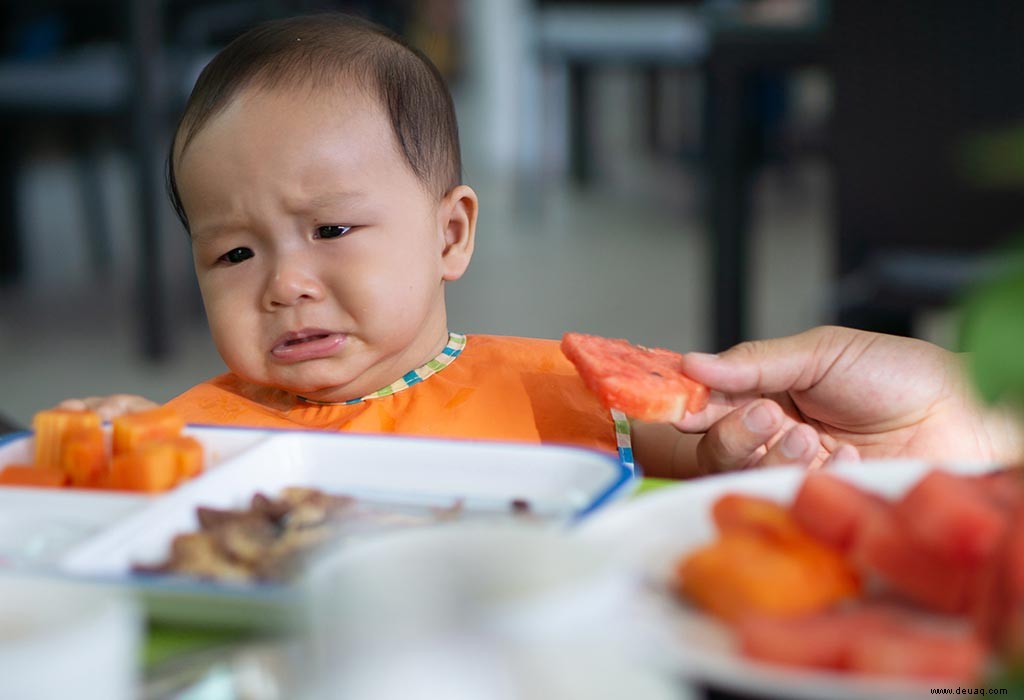Schädliche Auswirkungen der Zwangsernährung von Kindern 