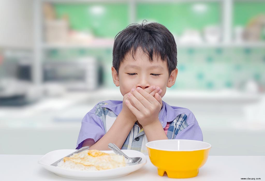 Schädliche Auswirkungen der Zwangsernährung von Kindern 