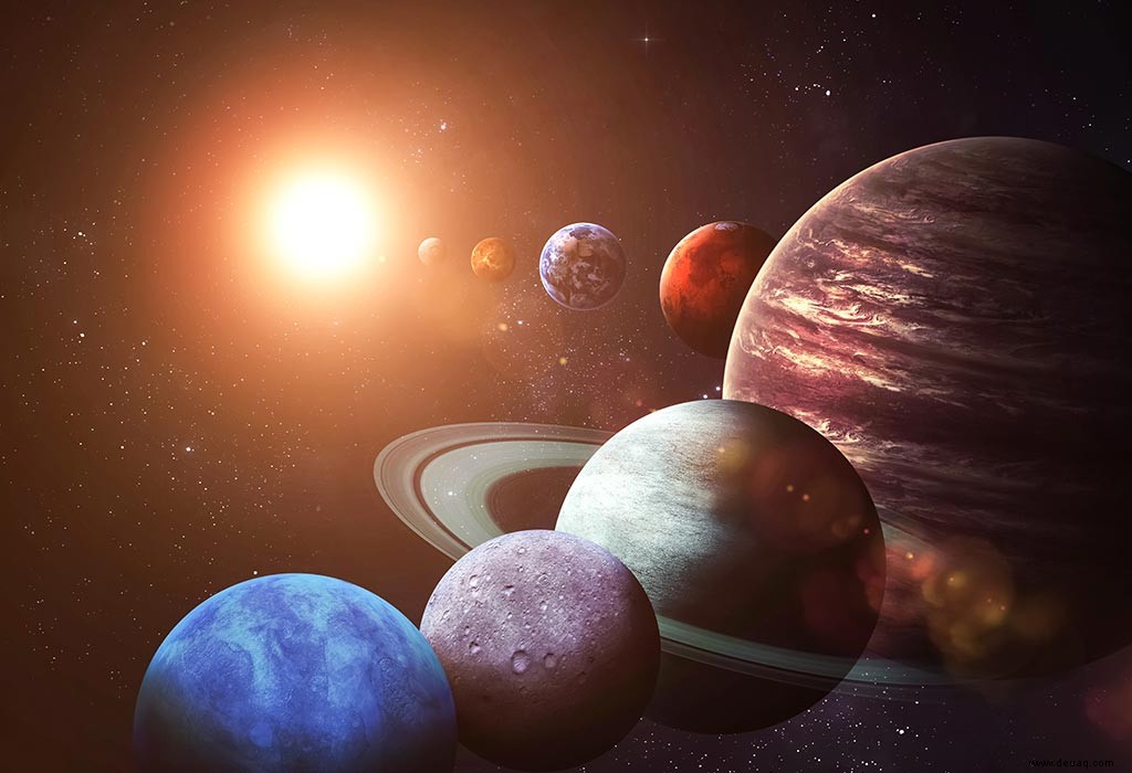 Fakten und Informationen über das Sonnensystem für Kinder 
