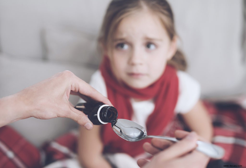 Sichere Hausmittel gegen Husten bei Kindern 