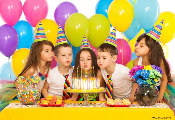 Geburtstagsfeier für Kinder – Menüplan und Speisen zum Servieren 