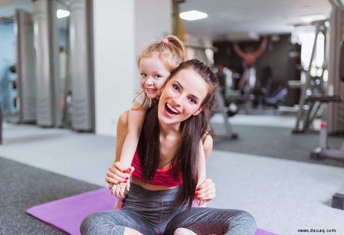 Fitnessstudio mit Kinderbetreuung für Ihre Kinder – falls Sie sich dafür entscheiden 