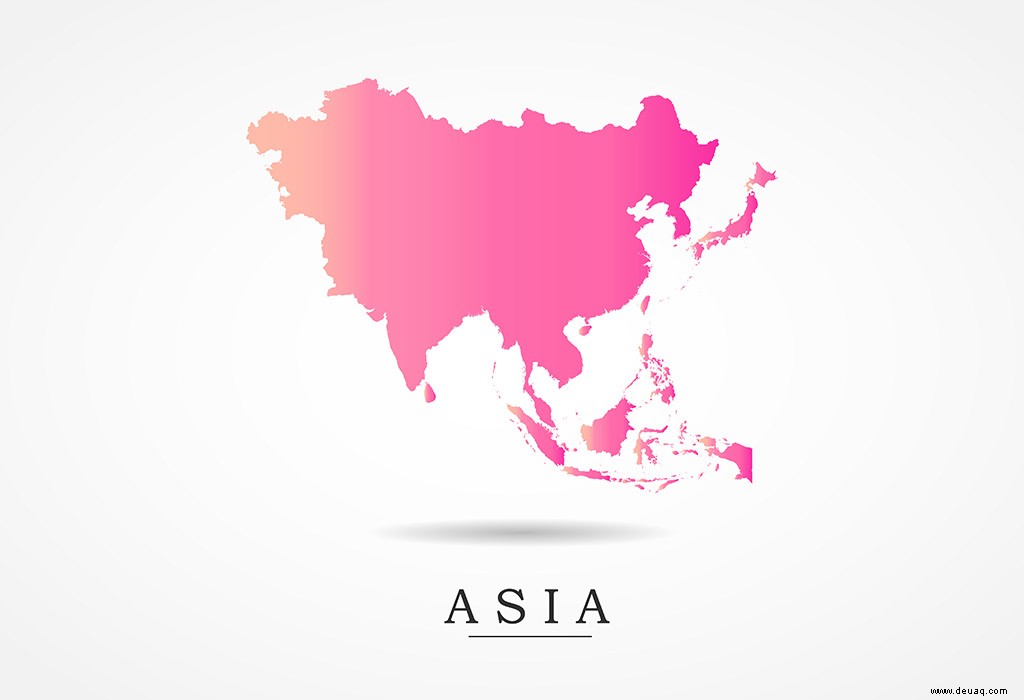Interessante Fakten über Asien für Kinder 