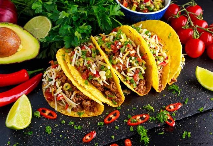 Gesunde mexikanische Essensideen für Kinder 