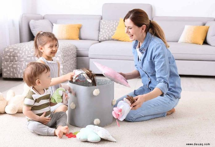 Machen Sie sich die Reinigung mit den besten Aufräumliedern für Kinder leicht 