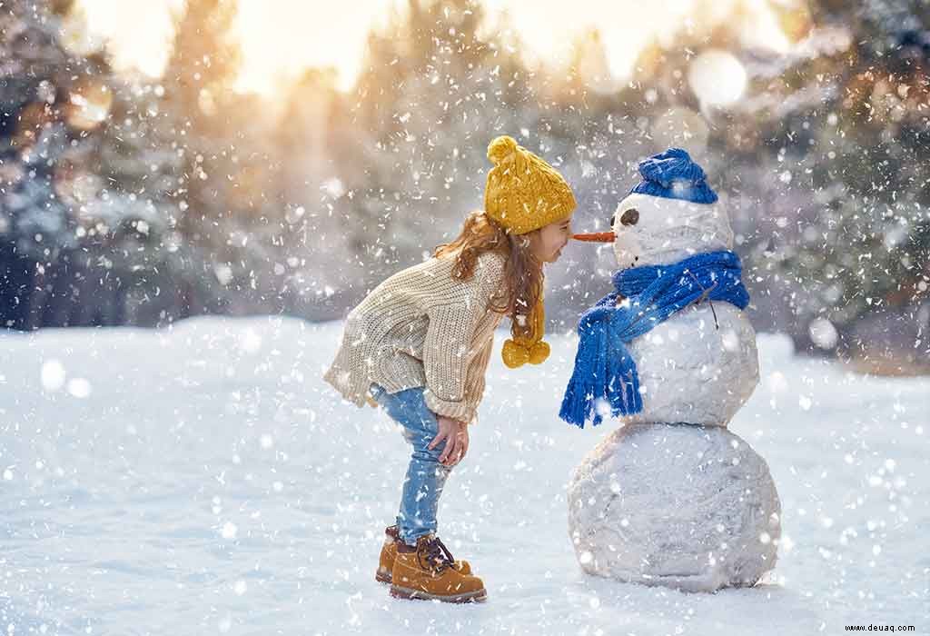 Schönes Schneegedicht für Kinder 