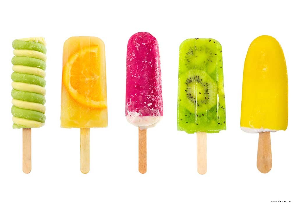 10 gesunde und hausgemachte Eis am Stiel-Rezepte für Kinder 