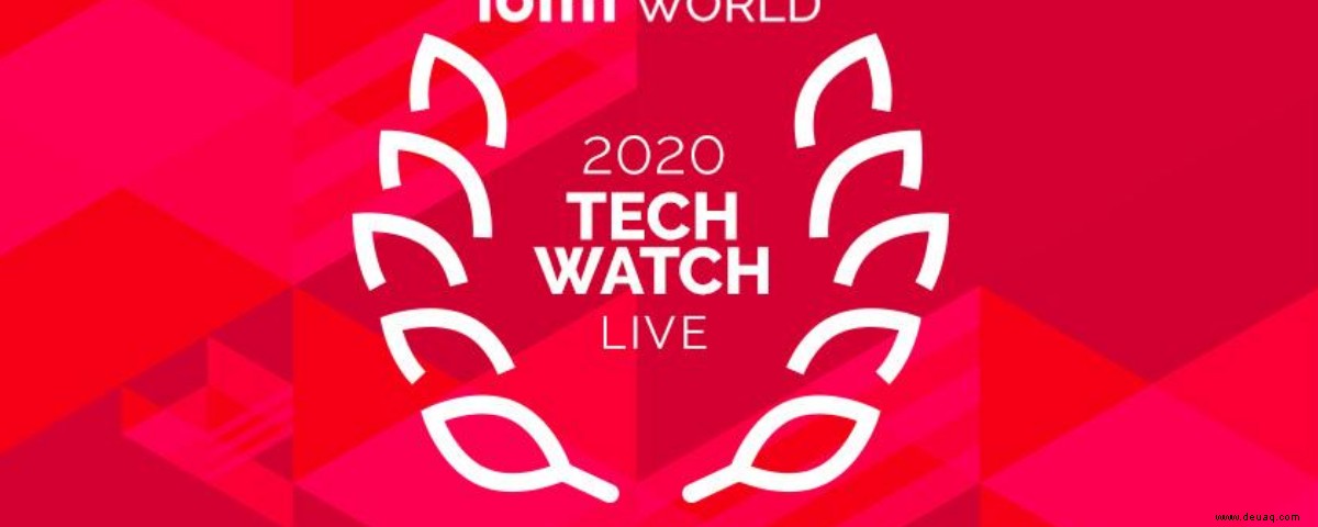 Unser brandneuer TechWatch Live-Wettbewerb kann jetzt eingereicht werden! 