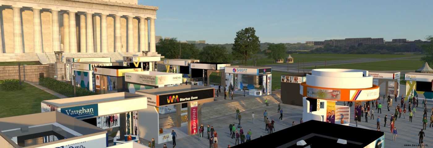 Virtway Events und die Plattform für virtuelle 3D-Events 