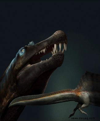  Flussmonster  erster bekannter Dinosaurier, der im Wasser gelebt hat 