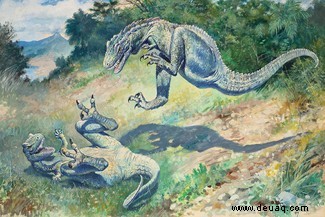 Neue Visionen:Dinosaurierbuch, das versucht, Mythen über ihr Aussehen zu zerstreuen 