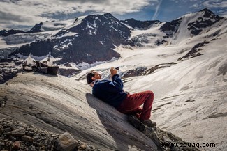 In Bildern:Dokumentation schmelzender Alpengletscher im Fornital 