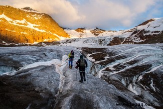 In Bildern:Dokumentation schmelzender Alpengletscher im Fornital 