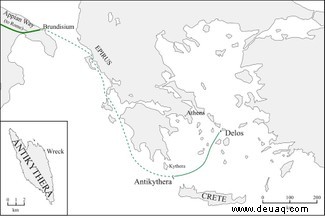 Der Antikythera-Mechanismus:der antike griechische Computer, der die Sterne kartierte 