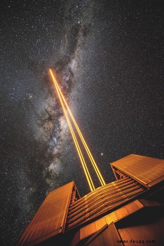 Auge in den Himmel:Die bodengestützten Teleskope bringen das Universum zur Erde 