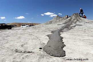 Mysteriöse Marslandformen aus Schlamm, nicht aus Lava 