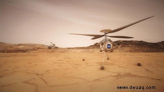 Leben auf dem Mars:Britische Forscher untersuchen NASA-Missionsproben 