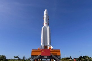 Tianwen-1:Die China-Mars-Mission startet an Bord der Long March-5-Rakete 