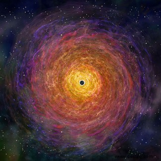 Kann Leben um ein Schwarzes Loch herum existieren? 