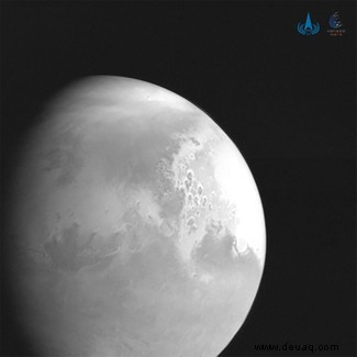 Mars:Chinas Sonde Tianwen-1 soll in den Orbit eintreten 