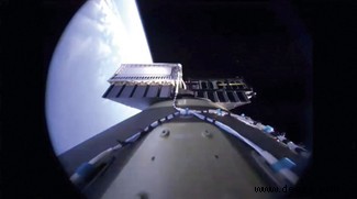 In Bildern:Eine von Virgin Air gestartete Rakete trägt 10 „CubeSat“-Satelliten in die Umlaufbahn 