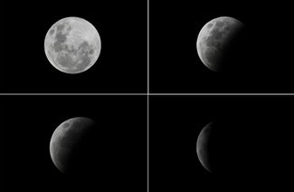 Blood Supermoon 2021:Atemberaubende Fotos der totalen Mondfinsternis aus der ganzen Welt 