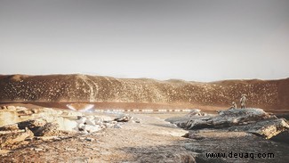 Die Pläne, eine Mars-Megastadt zu bauen, in der man eigentlich 300 Millionen Kilometer reisen möchte, um darin zu leben 
