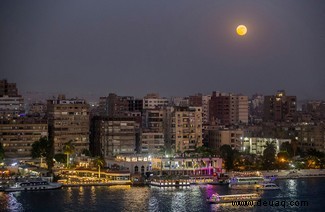 Strawberry Supermoon:Vollmondfotos aus der ganzen Welt 