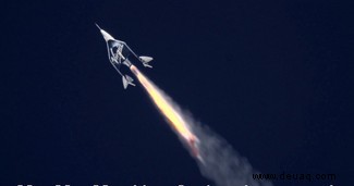 Wie es ist, an den Rand des Weltraums zu fliegen, so der Pilot von Virgin Galactic 