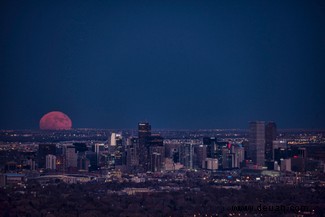 Pink Moon 2022:So sehen Sie diese Woche den Vollmond im April in Großbritannien 