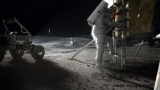 Lunar Gateway der NASA:Die Pläne für eine permanente Raumstation, die den Mond umkreisen wird 