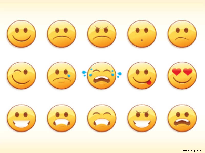 Zu viele Emojis, zu wenig Emotionen 
