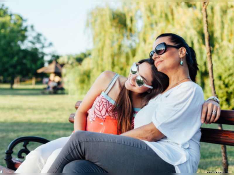 Liebe Ma, gib dir nicht die Schuld an der Scheidung, denn du hast mich besser erzogen, als es mein Vater hätte tun können 